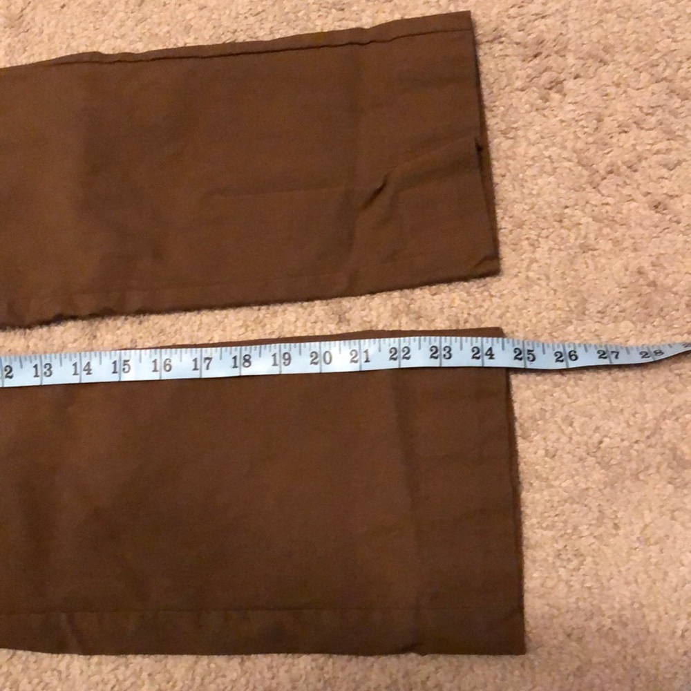 Rekucci 4p. Comfortable slip work pants! Brown